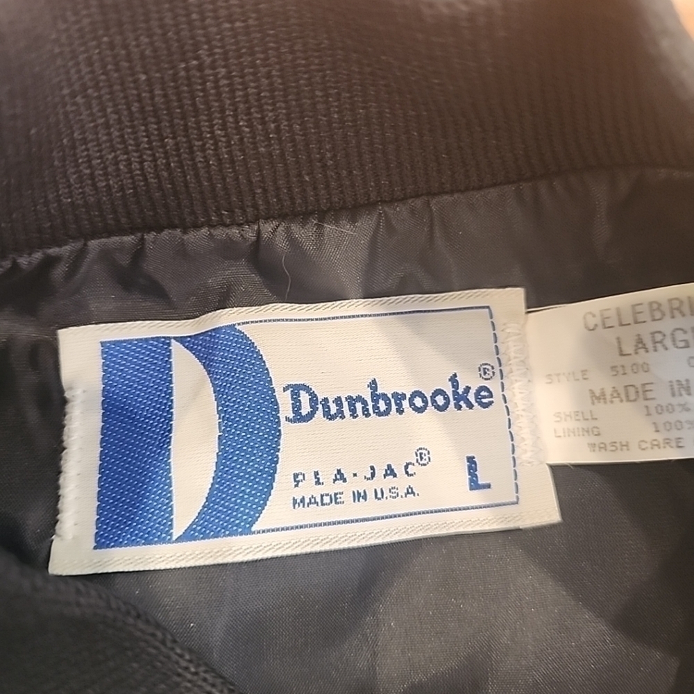 Pla-Jac by Dunbrooke Large 100% Nylon Made in USA Black Santa Fe Railroad - Picture 3 of 8